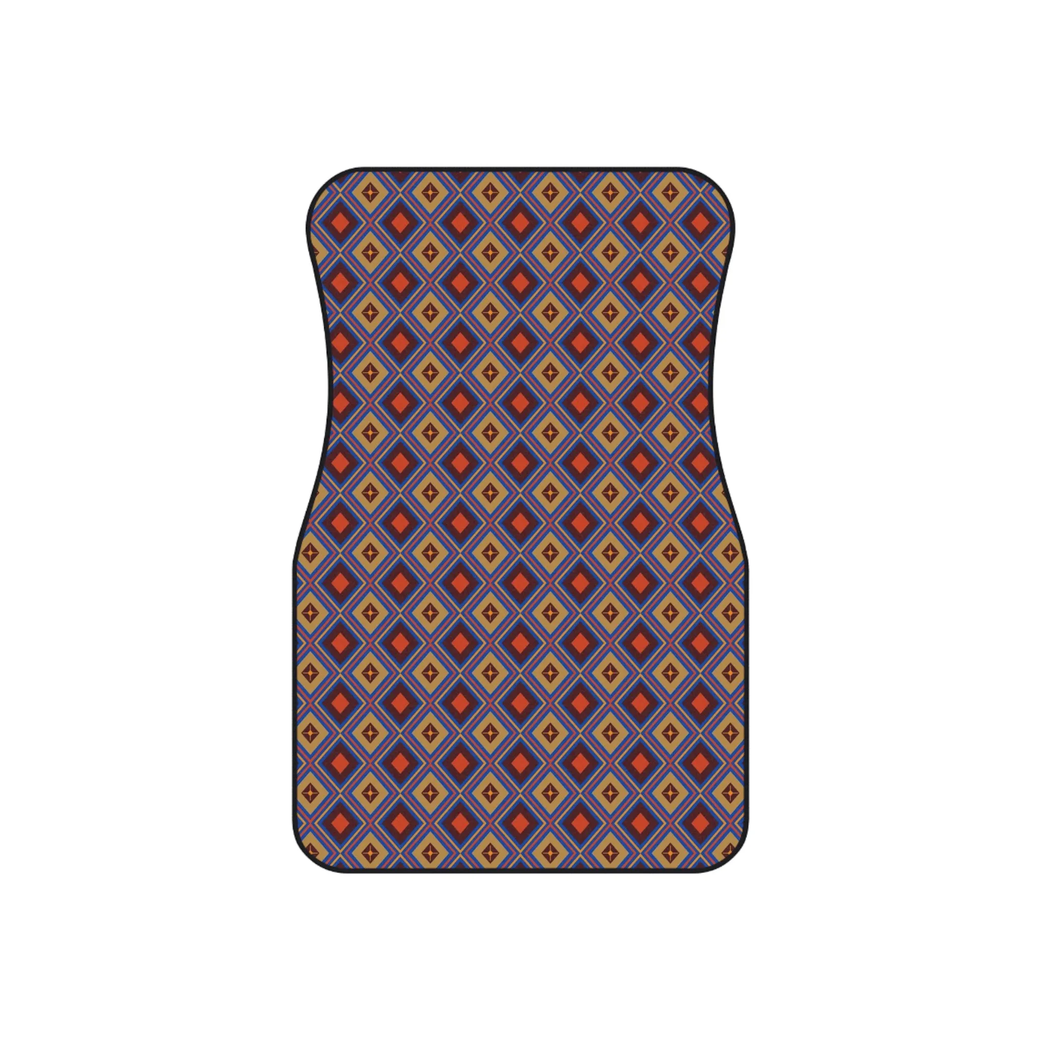 Modern Midcentury Car Mats (Set of 4)