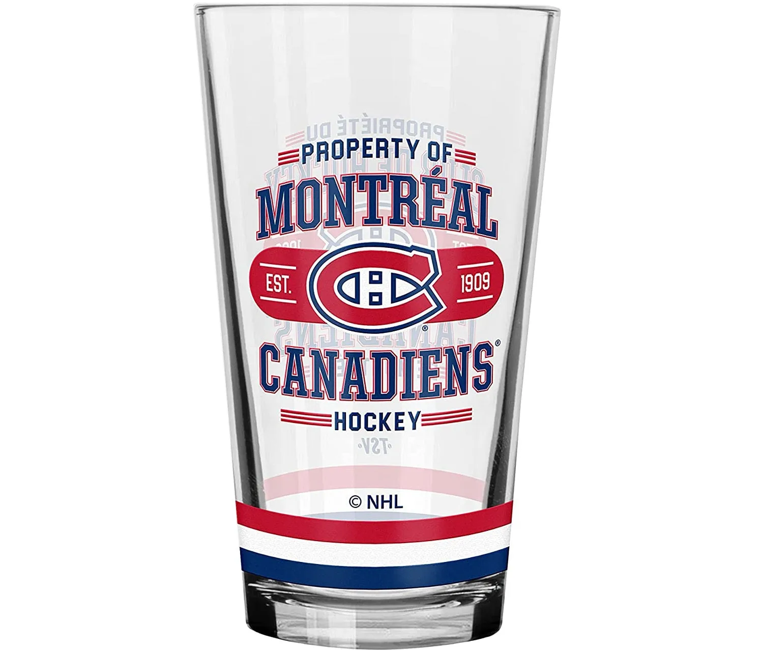 Montreal Canadiens NHL TSV 16oz Property of Mixing Glass