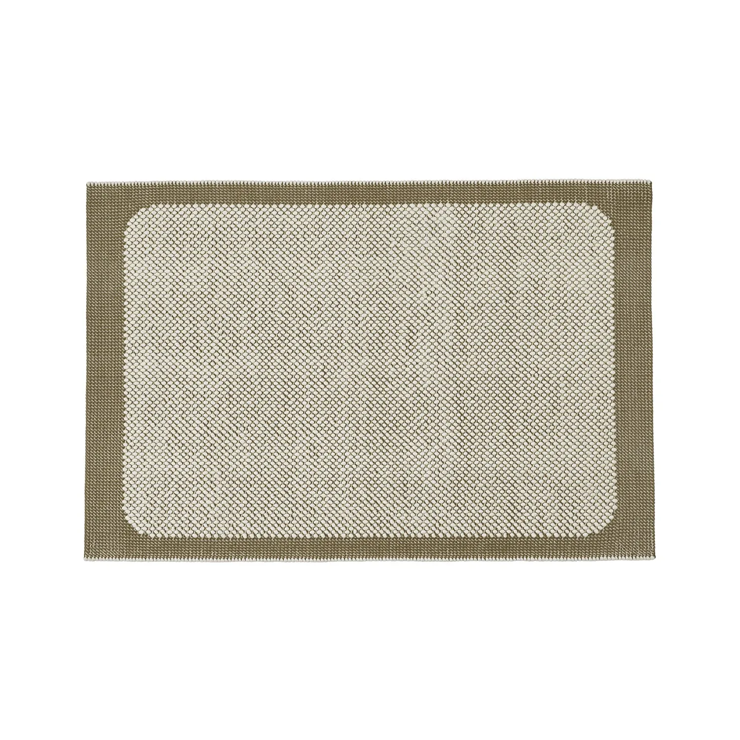 muuto | pebble wool rug | brown green 170x240cm