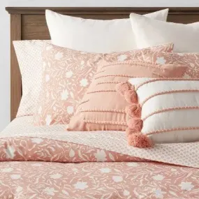 New - 12pc Floral Boho Comforter & Sheets Set - Threshold