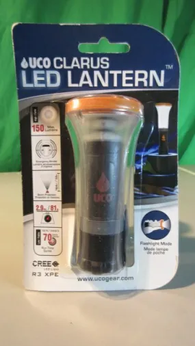 New UCO Clarus LED Lantern 150 Max. Lumes