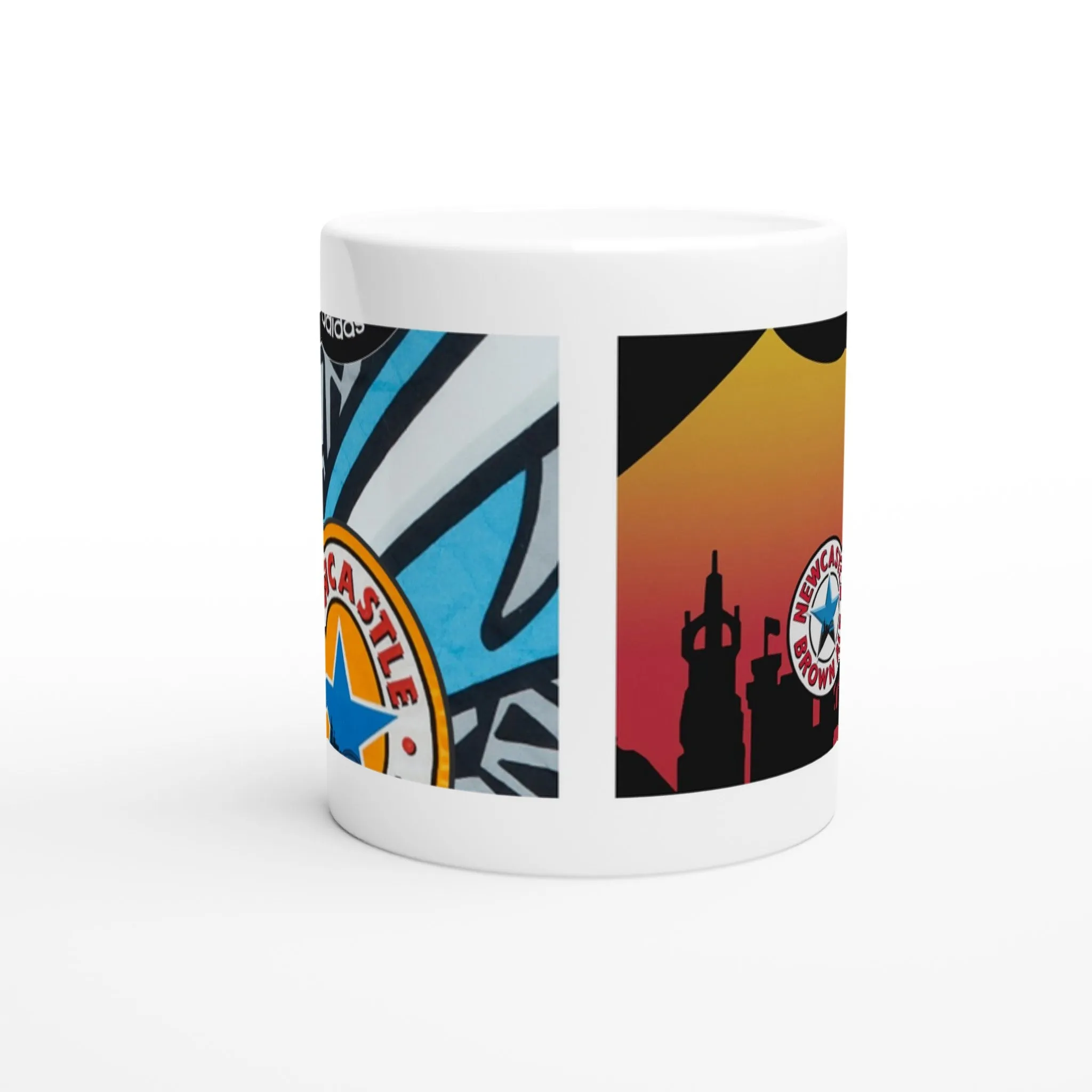 Newcastle RETRO GK Kits - White 11oz Ceramic Mug