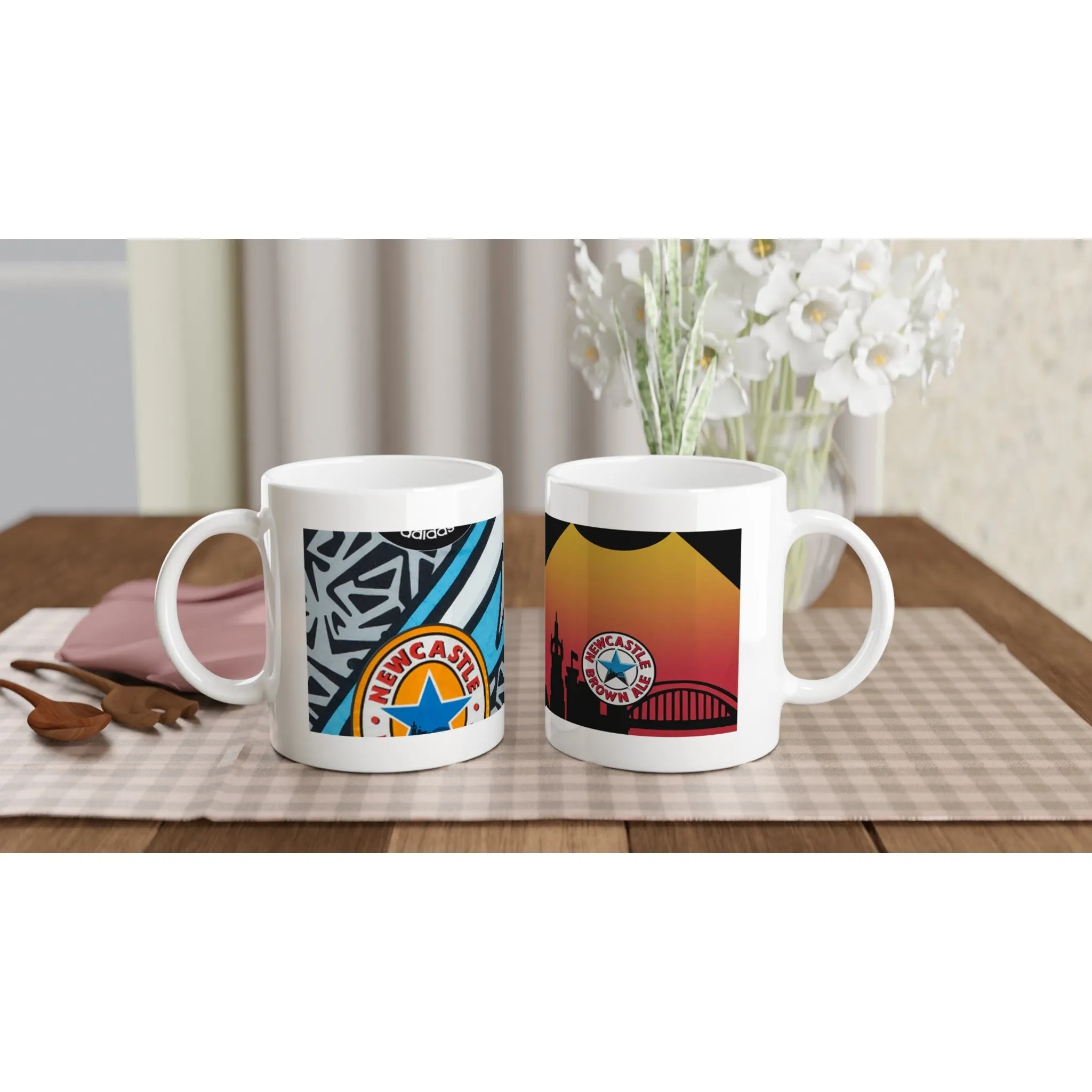 Newcastle RETRO GK Kits - White 11oz Ceramic Mug