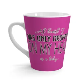 Not On My Face - Latte Mug (Deep Purple)