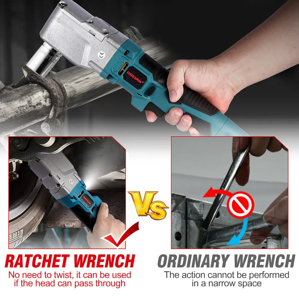 ONEVAN 1/2'' 1000N·m Brushless Cordless Ratchet Wrench | For Makita 18V Battery