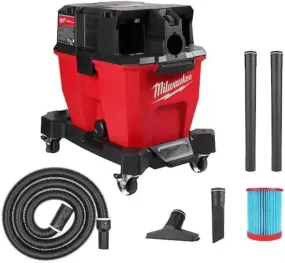 Open Box -  Milwaukee Tool M18 FUEL 18V Lithium-Ion Cordless Brushless 9 Gallon Dual-Battery Wet/Dry Vacuum (Tool Only)