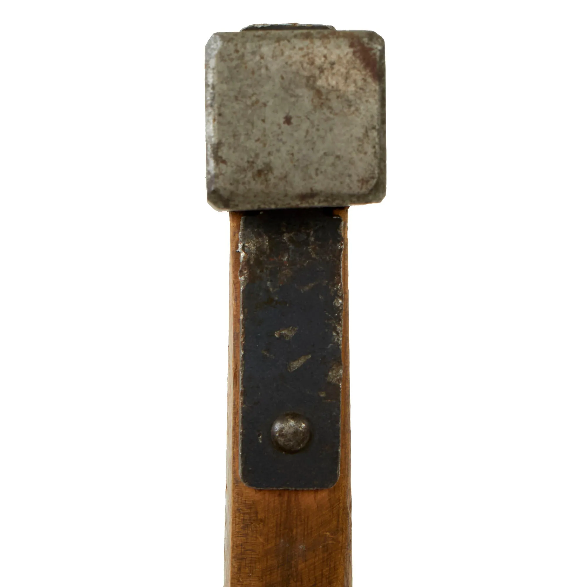 Original German WWII 137th Gebirgsjäger Mountain Trooper Regt. Piton Hammer by Stubai with Waffenamt Marking