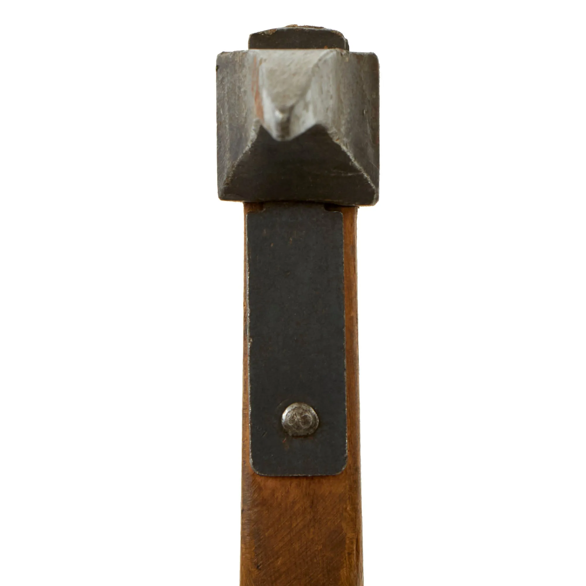 Original German WWII 137th Gebirgsjäger Mountain Trooper Regt. Piton Hammer by Stubai with Waffenamt Marking