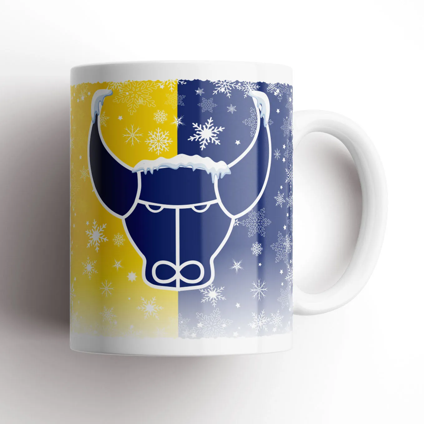 Oxford United Xmas Snow Mug