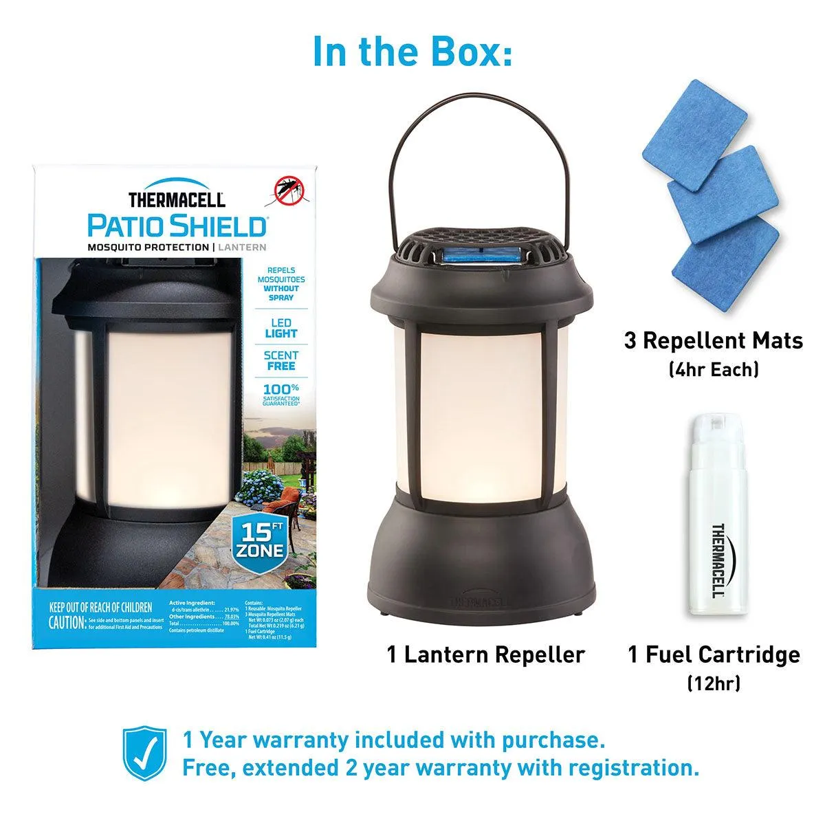 Patio Shield Mosquito Repellent Lantern