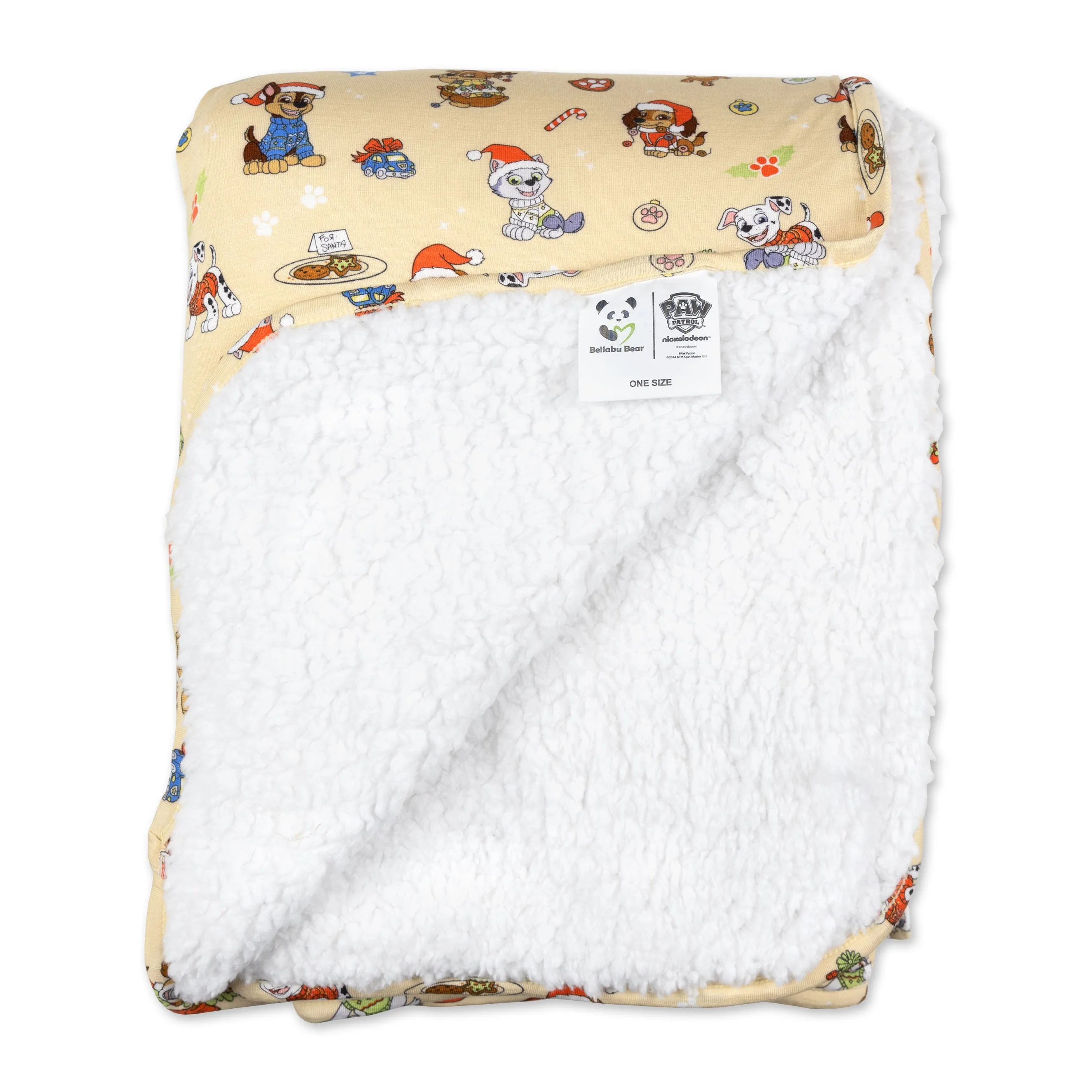 PAW Patrol: Jingle Paws Bamboo Sherpa Blanket