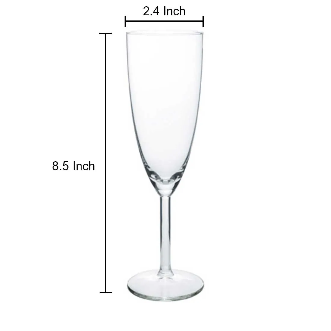 Personalized Champagne Flute Glass With Name Set Of 2 - Anniversary Gift For Couples