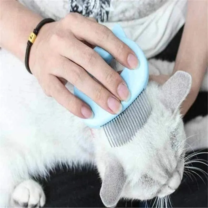 Pet Shell Massager Grooming Comb