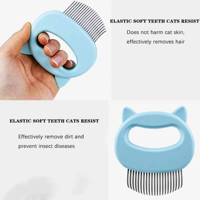 Pet Shell Massager Grooming Comb