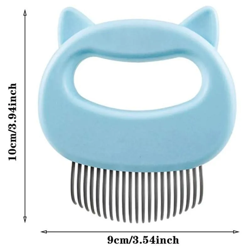 Pet Shell Massager Grooming Comb