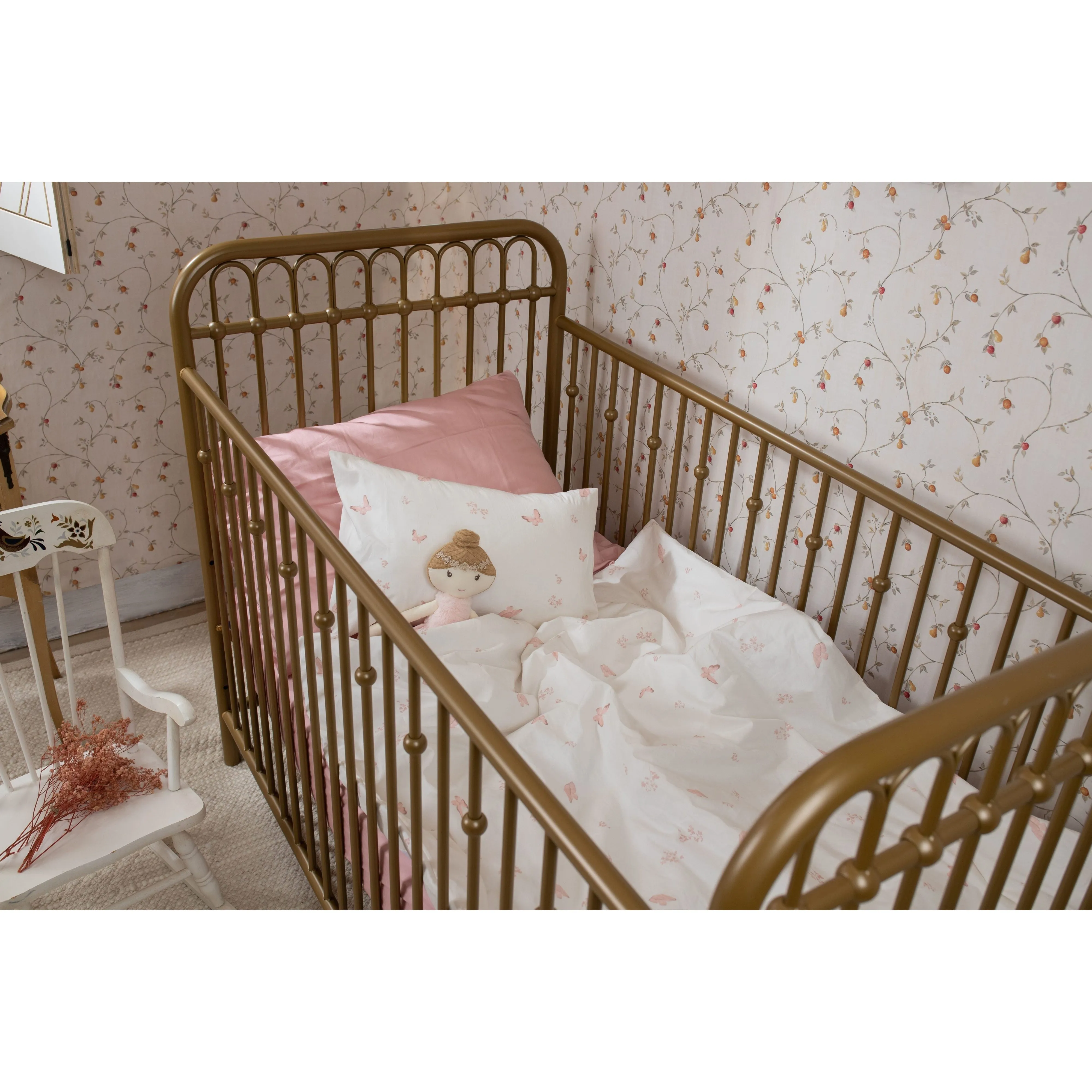 Petite Belle Pink Butterflies Collection Bedding