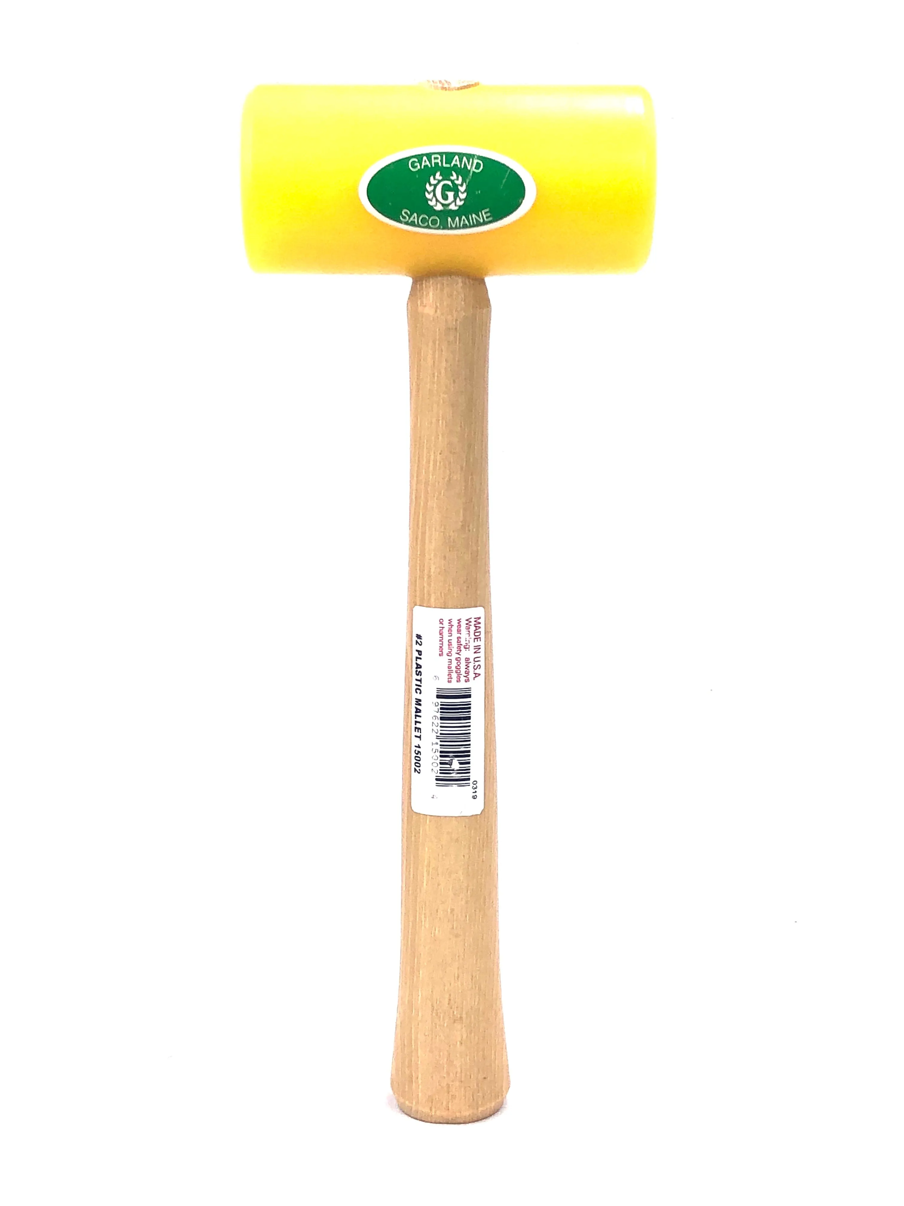 Plastic mallet , yellow head , SKU#15002