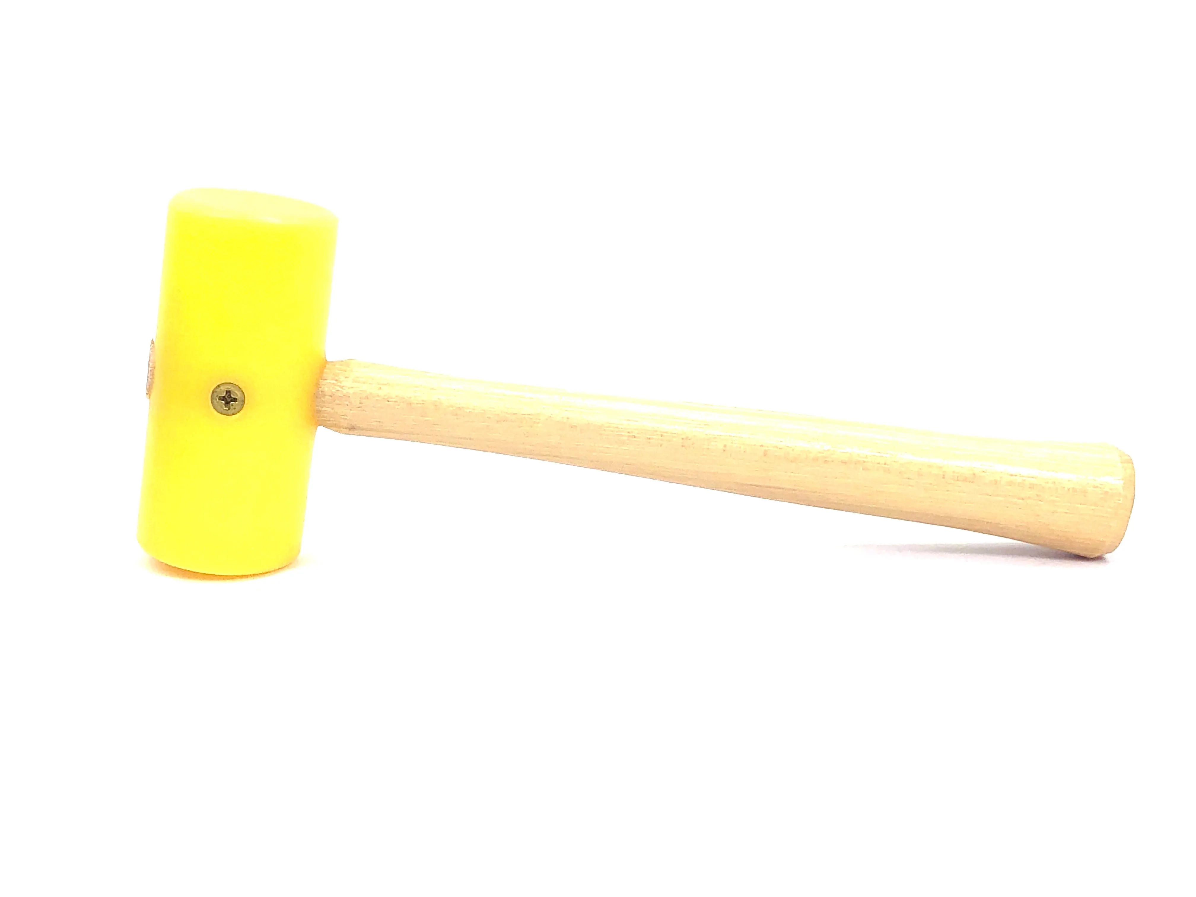 Plastic mallet , yellow head , SKU#15002