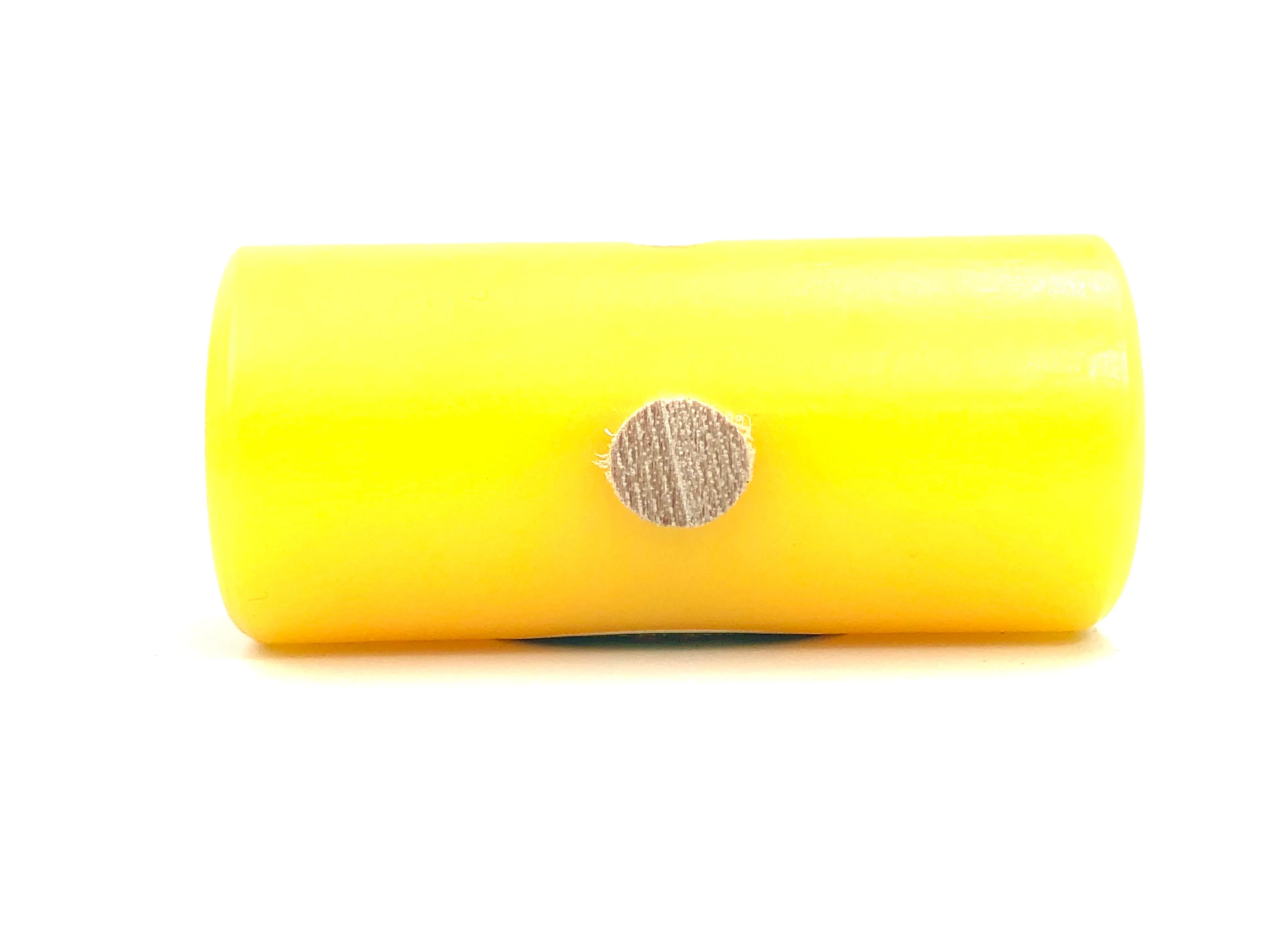 Plastic mallet , yellow head , SKU#15002