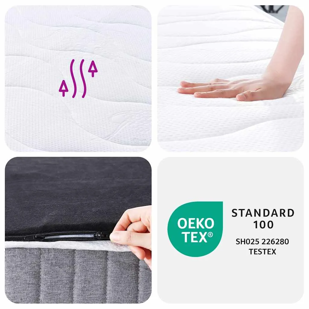 Pocket Spring Mattress Medium 140x190 cm