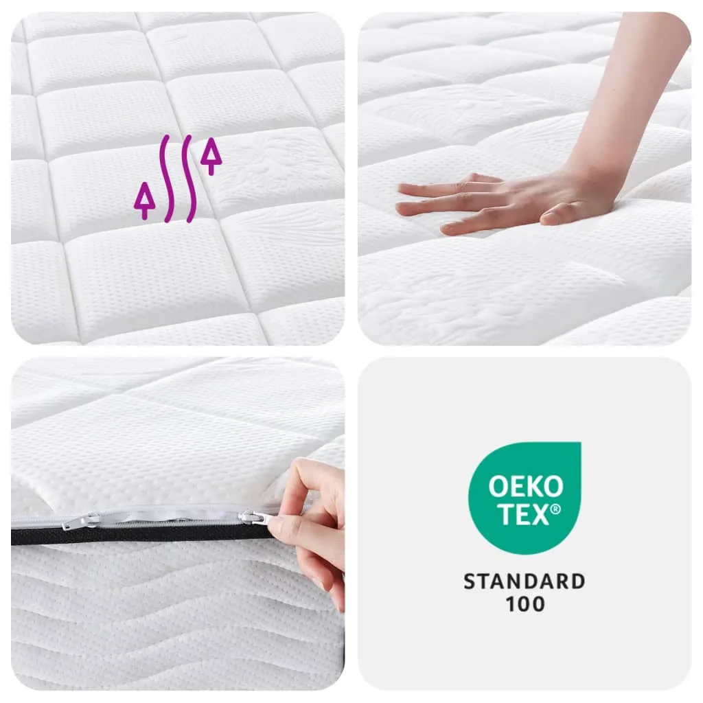 Pocket Spring Mattress Medium Plus 100x200 cm