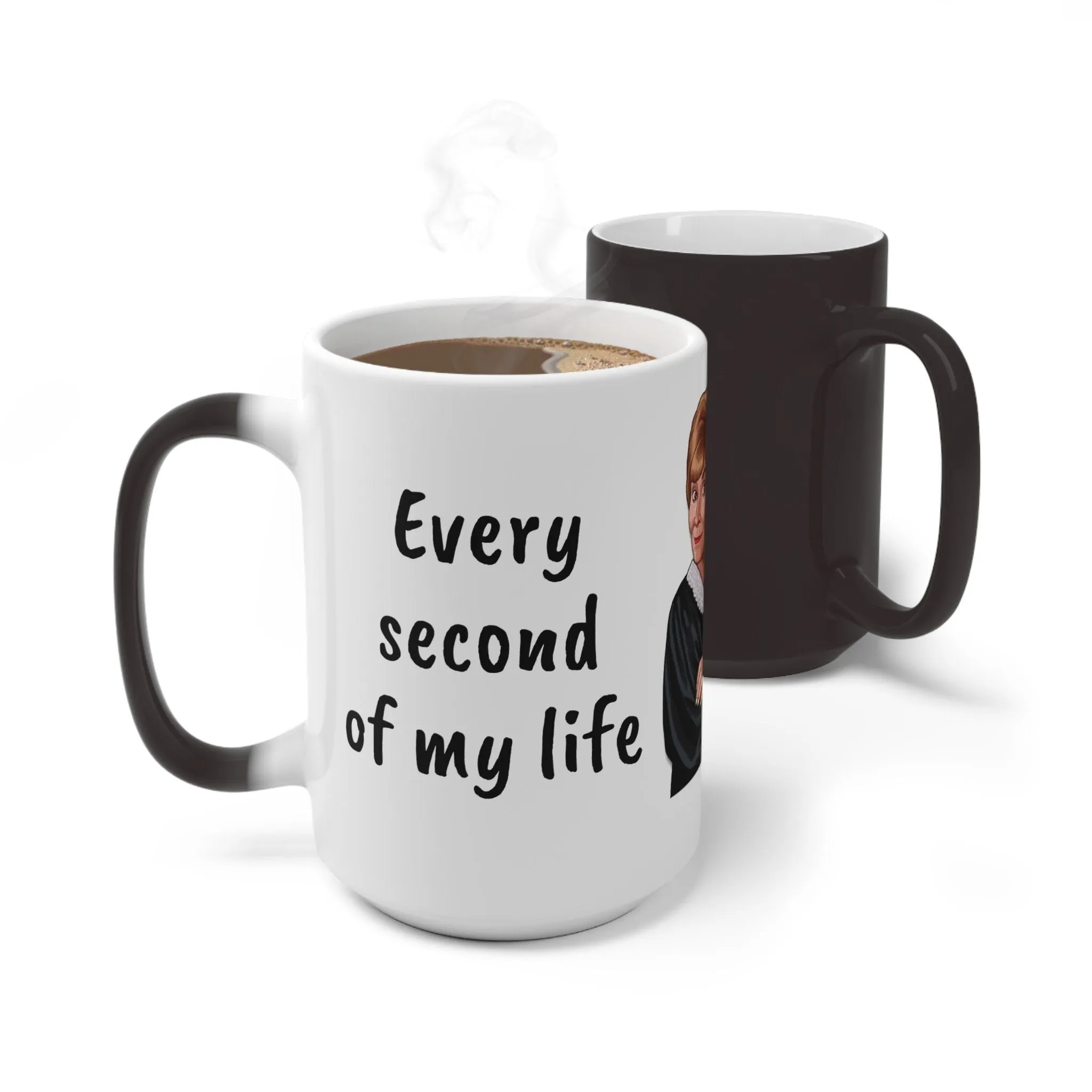 Precious life Judge Judy Mug Every second Sarcastic Judge Judy Magic/Normal Mug Gift for Christmas/Thanksgiving/Birthday/Judy Fan/Graduation