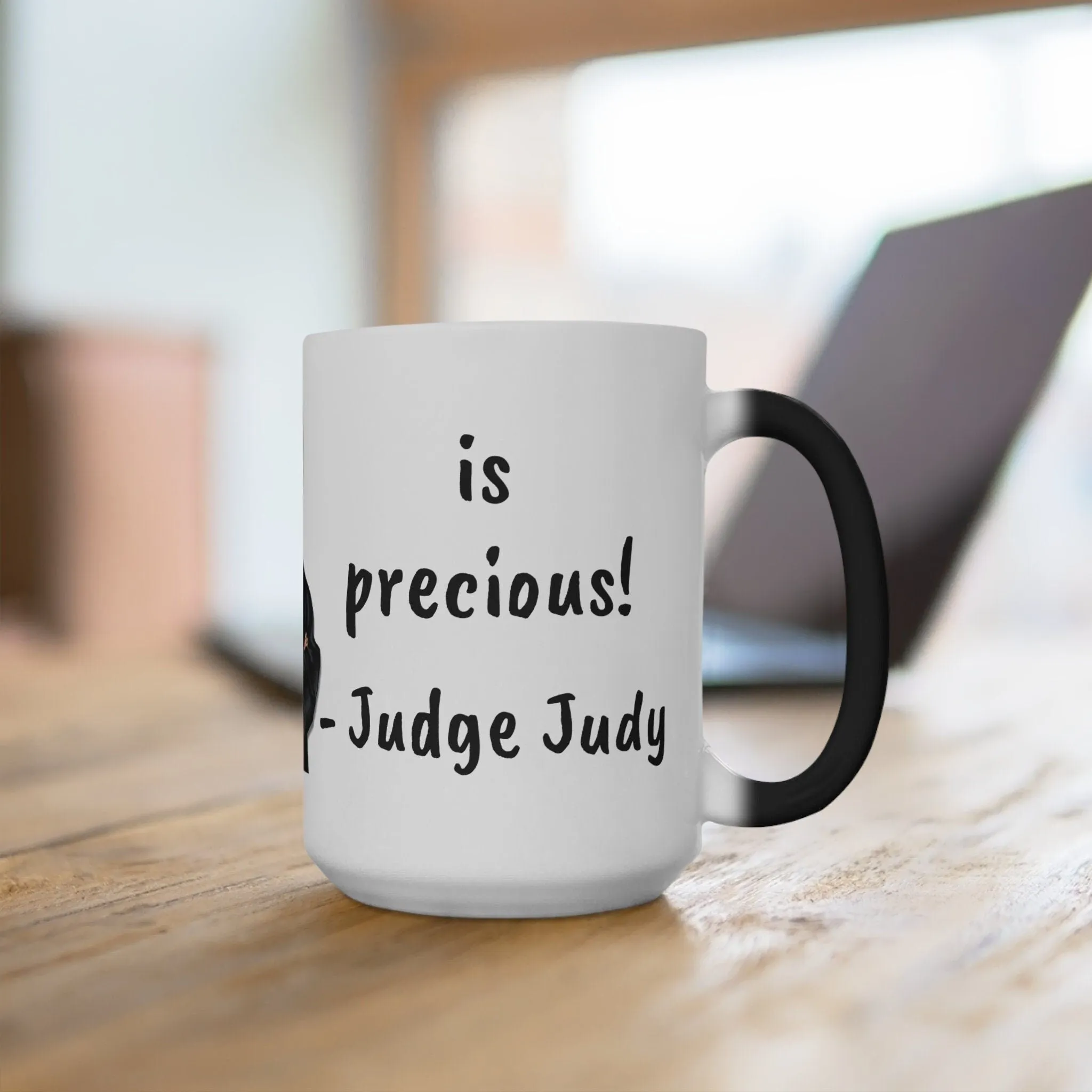 Precious life Judge Judy Mug Every second Sarcastic Judge Judy Magic/Normal Mug Gift for Christmas/Thanksgiving/Birthday/Judy Fan/Graduation