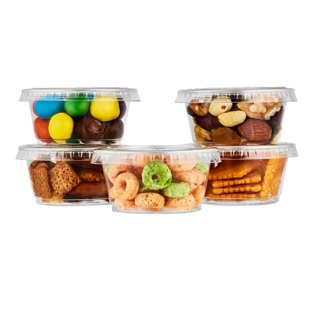 Premium Plastic Portion Cup<br/>Size Options: 2oz Portion Cup, 4oz Portion Cup, and 5.5oz Portion Cup