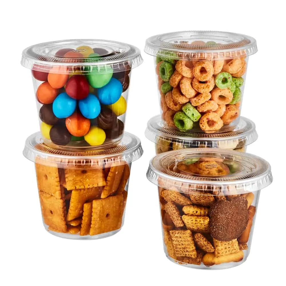 Premium Plastic Portion Cup<br/>Size Options: 2oz Portion Cup, 4oz Portion Cup, and 5.5oz Portion Cup