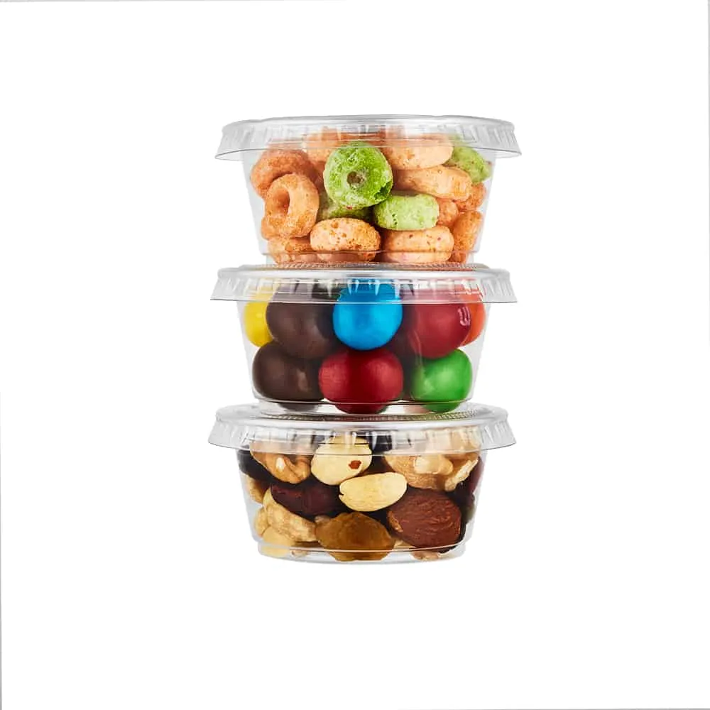 Premium Plastic Portion Cup<br/>Size Options: 2oz Portion Cup, 4oz Portion Cup, and 5.5oz Portion Cup