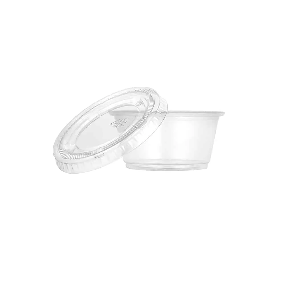 Premium Plastic Portion Cup<br/>Size Options: 2oz Portion Cup, 4oz Portion Cup, and 5.5oz Portion Cup