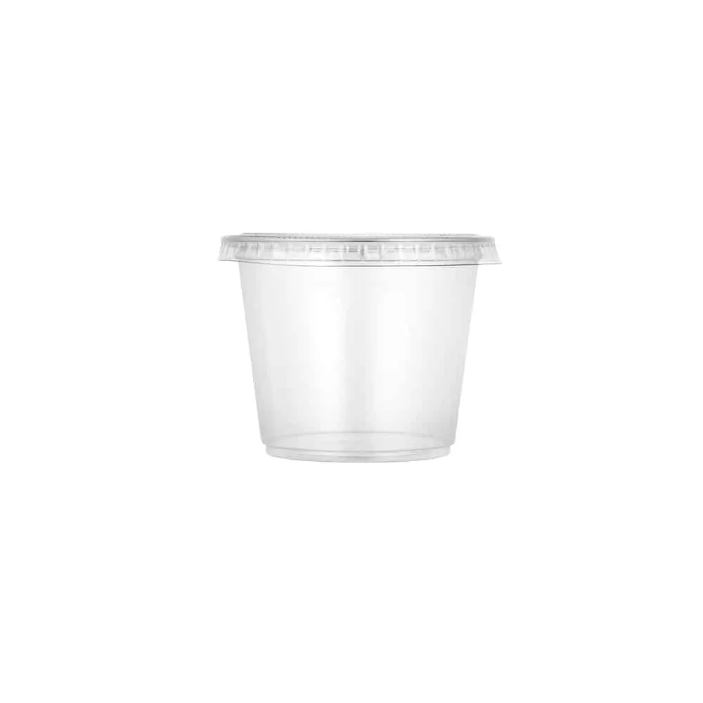 Premium Plastic Portion Cup<br/>Size Options: 2oz Portion Cup, 4oz Portion Cup, and 5.5oz Portion Cup