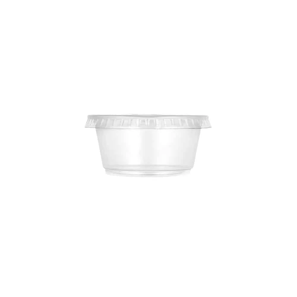 Premium Plastic Portion Cup<br/>Size Options: 2oz Portion Cup, 4oz Portion Cup, and 5.5oz Portion Cup