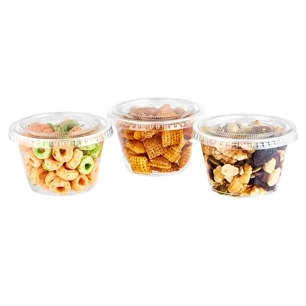 Premium Plastic Portion Cup<br/>Size Options: 2oz Portion Cup, 4oz Portion Cup, and 5.5oz Portion Cup