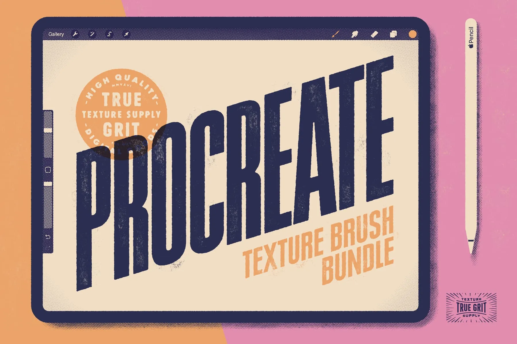 Procreate Texture Brush Bundle