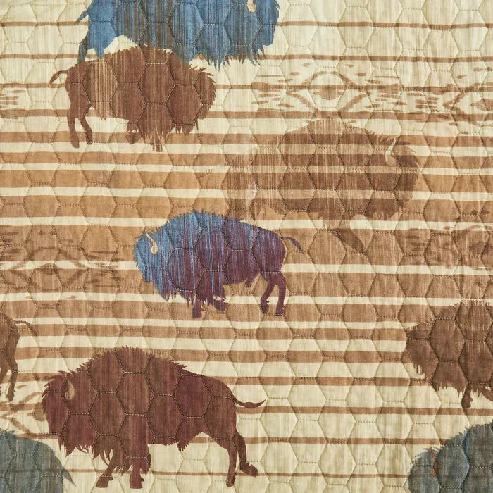 "Home on the Range" Western Reversible Quilt Set