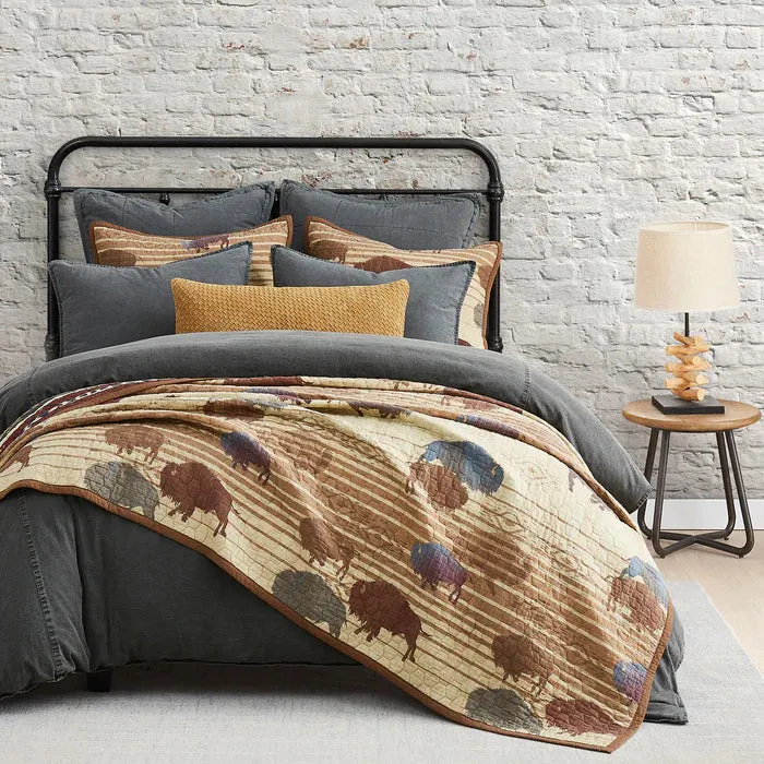 "Home on the Range" Western Reversible Quilt Set