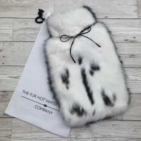 Rabbit Fur Luxury Hot Water Bottle | A luxurious fur-covered hug to banish the cold