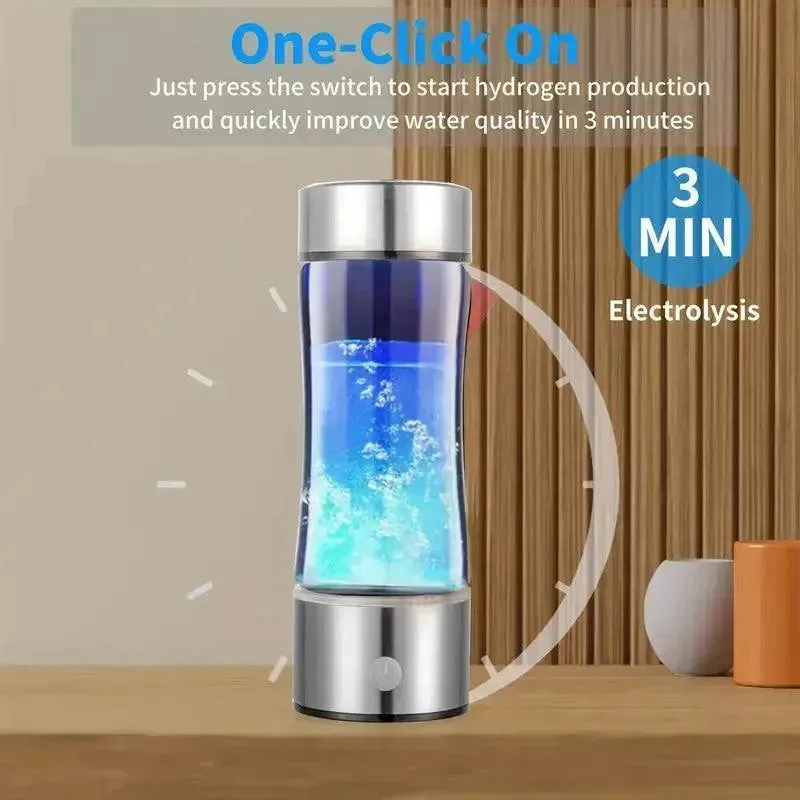 Refreshing Hydrogen Water Bottle (420 ml)