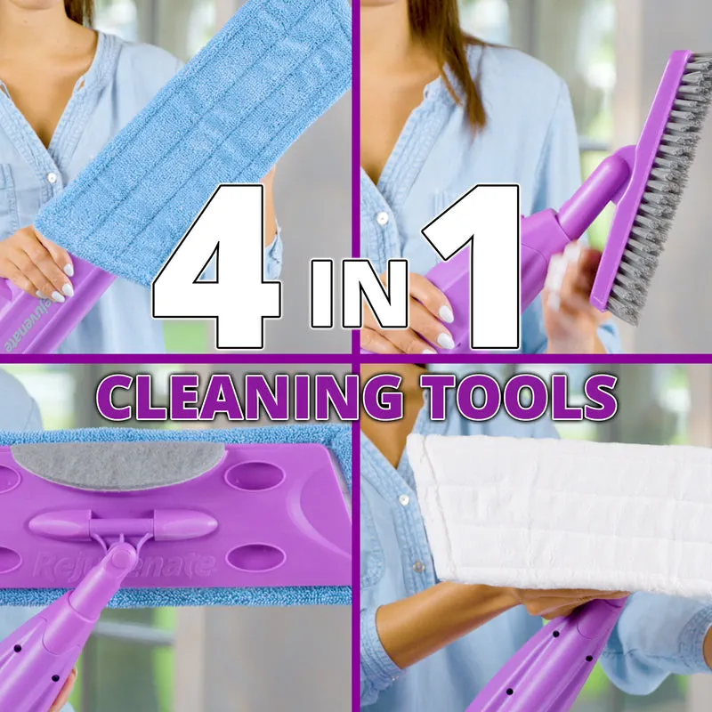 Rejuvenate Click n Clean 16 in. W Flat Mop Kit