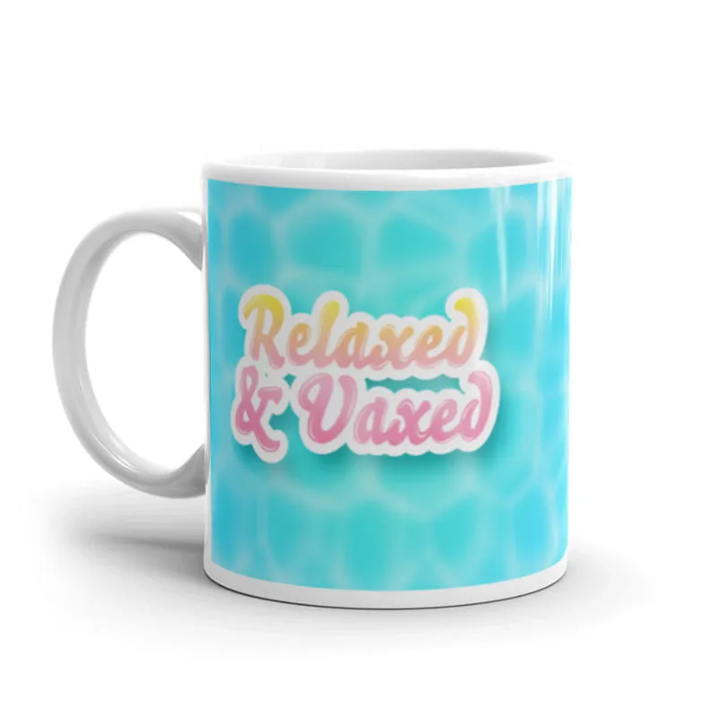 RELAXED & VAXED MUG