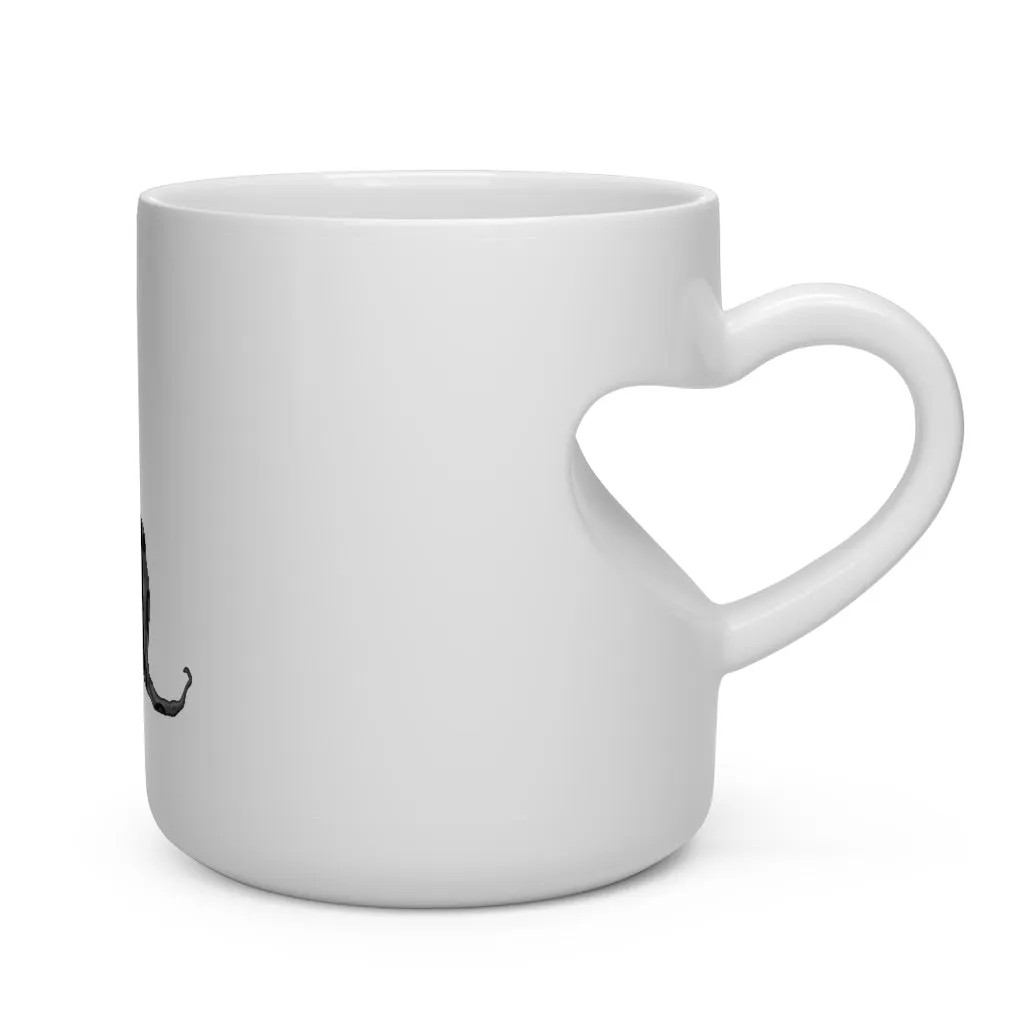 Rerann Heart Shape Mug