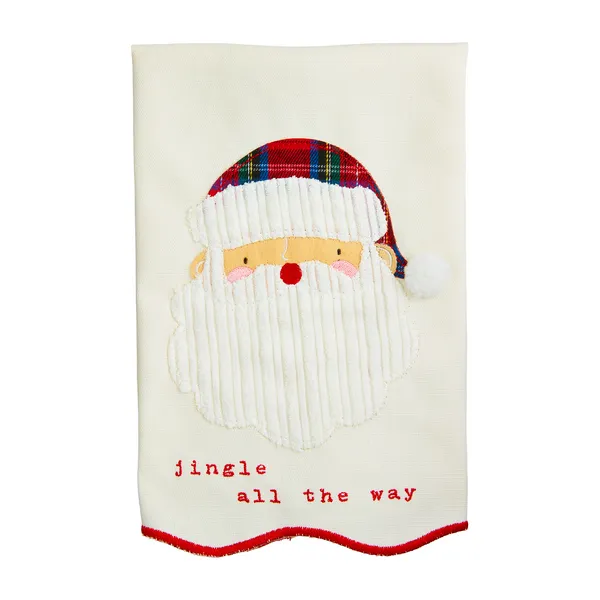 Santa LightUp Xmas Towel