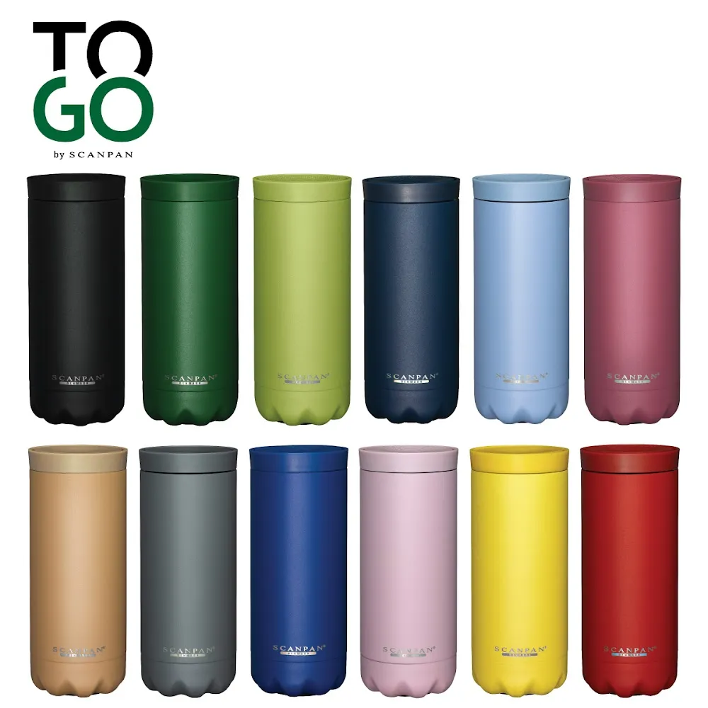 SCANPAN To Go Vacuum Travel Mug 287ml (Dawn Pink)