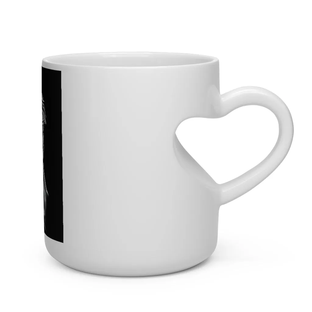 Serpent Heart Shape Mug