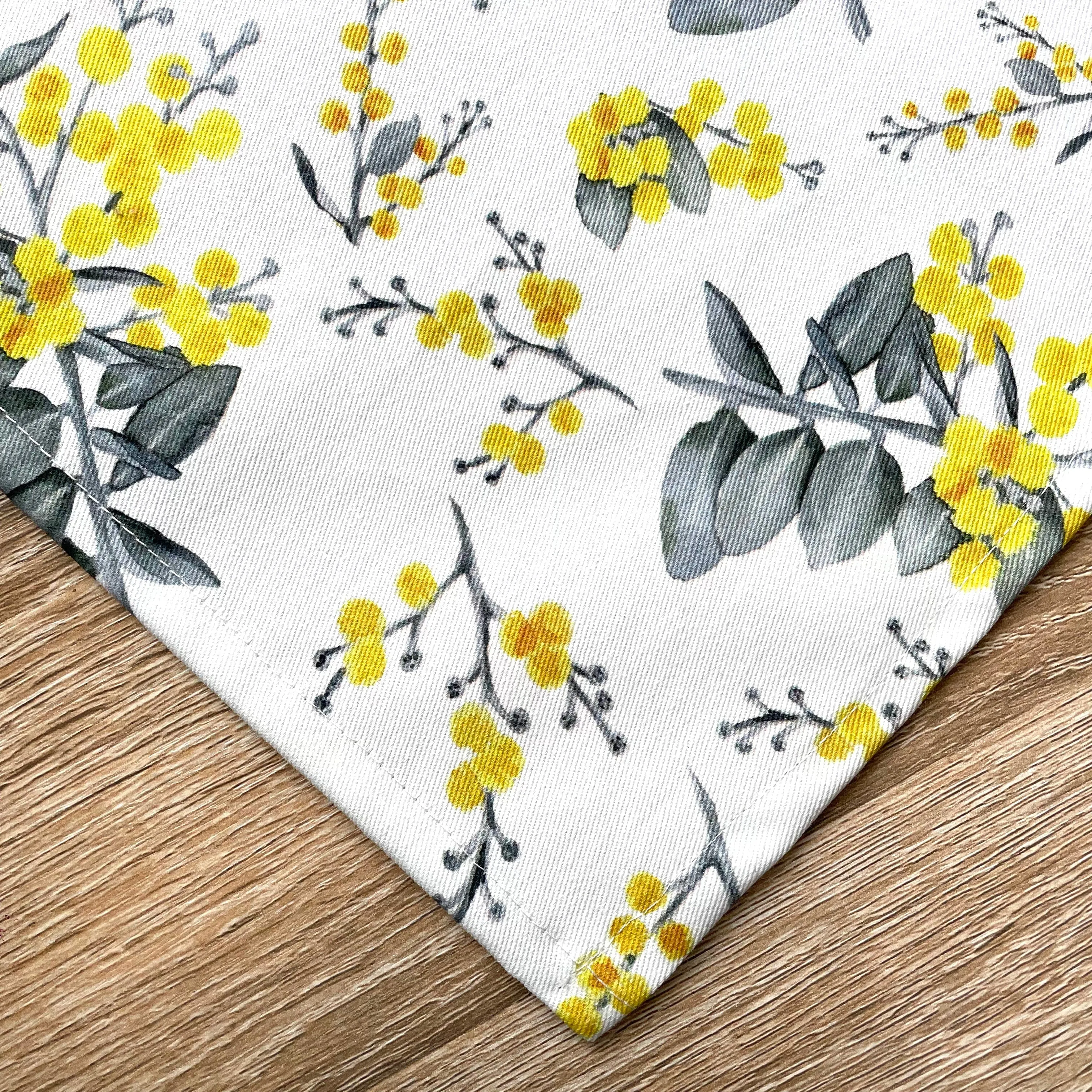 Silver Wattle Tea towel