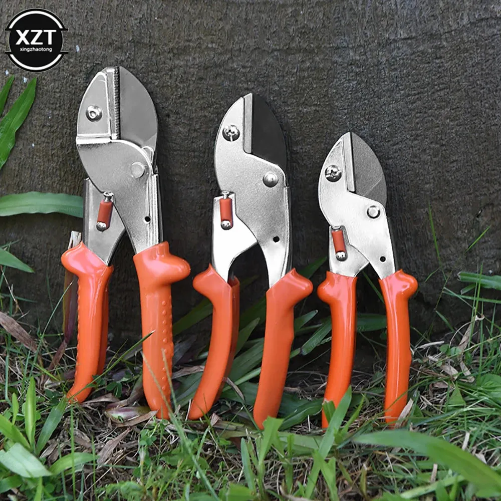 SK5 Steel Garden Pruning Secateurs Pruning Shears with Ergonomic Handles Bonsai Cutters Gardening Tool