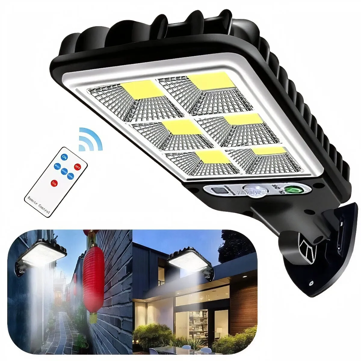 SMAXPro™ LED Solar Light: Bright 3-Modes, Motion Sensor, Outdoor Flood Street Lamp