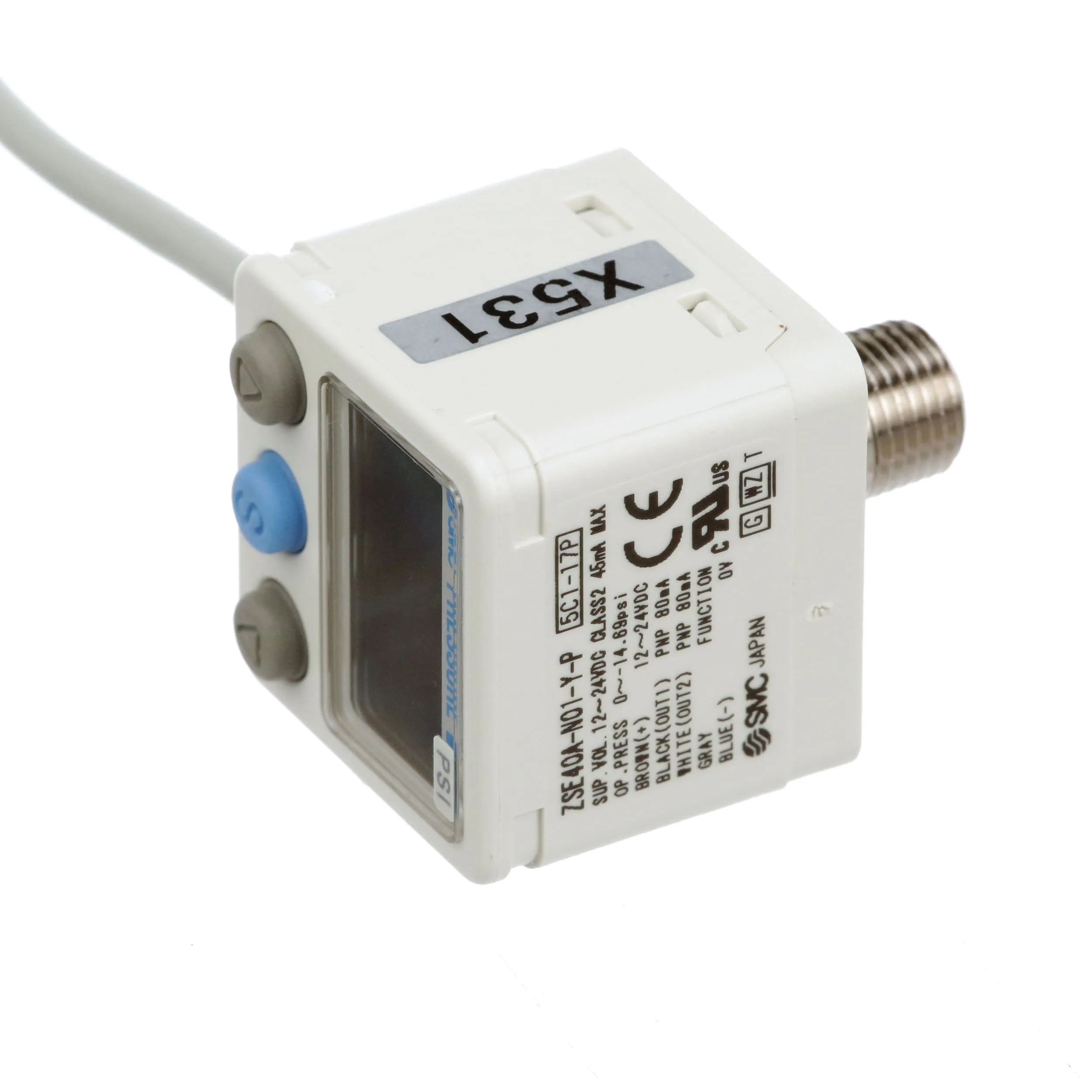 SMC Corporation ZSE40A-N01-Y-P-X531