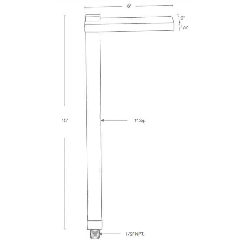 SPJ Lighting SPJ-RSPL-6 2W LED Contemporary Pathlight 12V